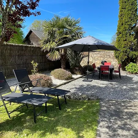 Avec Cheminee, Jardin Clos Et Equipements Bebe A Proximite De La Cote - Fr-1-306-842 Feriehus Saint-Molf